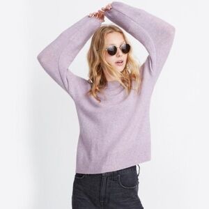 Madewell Lilac Purple Payton Pullover Sweater XXL
